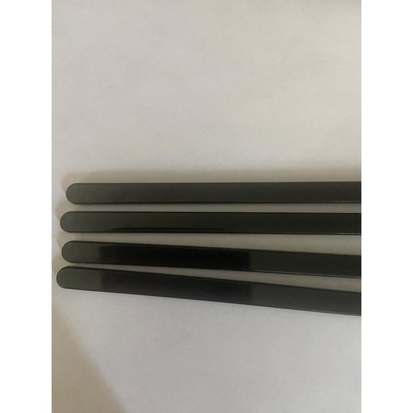 Reuben E. Lee Black With Gold Vintage Swizzle Sticks - Picture 5 of 5